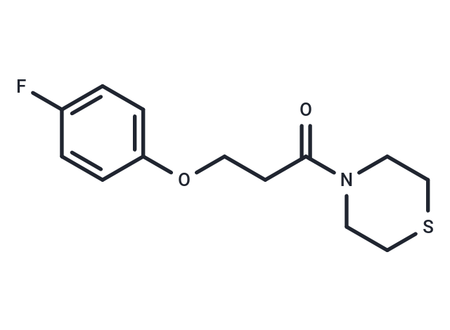 3-(4-Fluorophenoxy)-1-(1,4-thiazinan-4-yl)propan-1-one