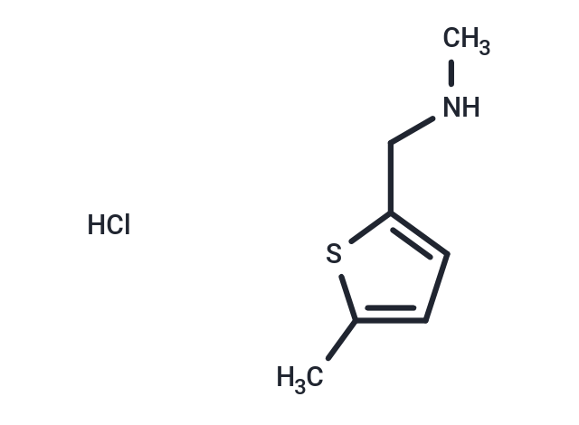 2-Methyl-5-[(methylamino)methyl]thiophene hydrochloride