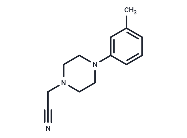 2-[4-(3-Methylphenyl)piperazino]acetonitrile
