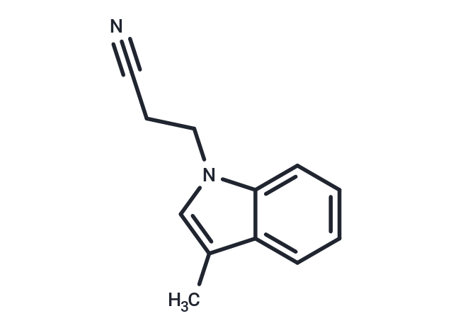 3-(3-Methyl-1H-indol-1-yl)propanenitrile