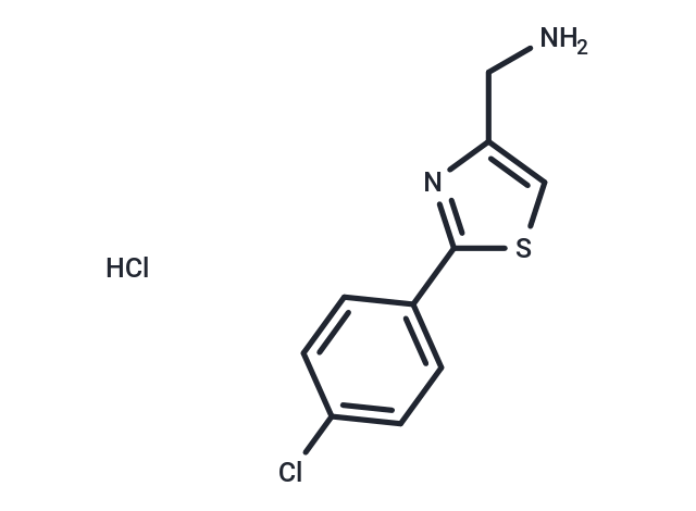 (2-(4-Chlorophenyl)thiazol-4-yl)methanamine hydrochloride