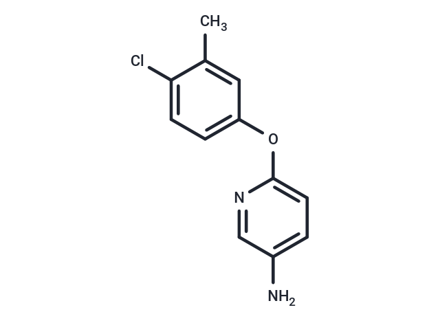 3-Pyridinamine, 6-(4-chloro-3-methylphenoxy)-