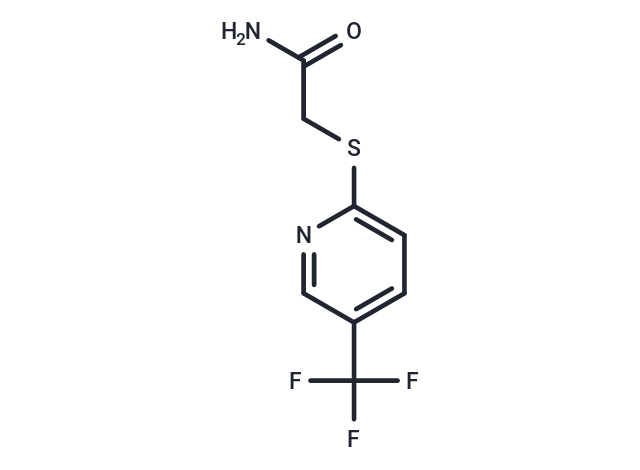 2-{[5-(Trifluoromethyl)-2-pyridyl]thio}acetamide