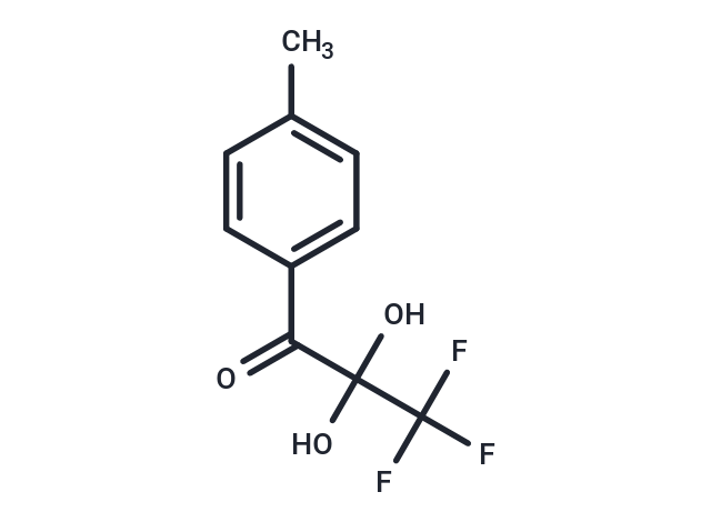 3,3,3-Trifluoro-2,2-dihydroxy-1-(4-methylphenyl)propan-1-one