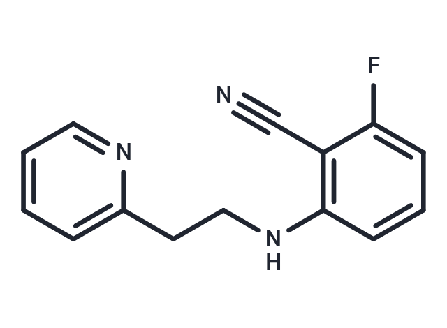 Benzonitrile, 2-fluoro-6-[[2-(2-pyridinyl)ethyl]amino]-