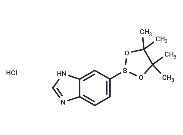 6-(4,4,5,5-Tetramethyl-1,3,2-dioxaborolan-2-yl)-1H-benzo[d]imidazole hydrochloride