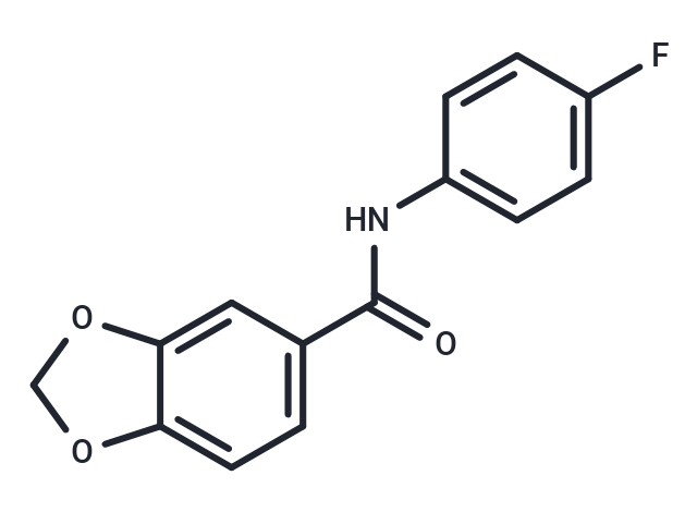 N-(4-fluorophenyl)-1,3-benzodioxole-5-carboxamide