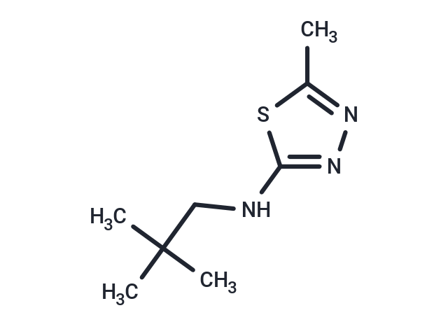 1,3,4-Thiadiazol-2-amine, n-(2,2-dimethylpropyl)-5-methyl-
