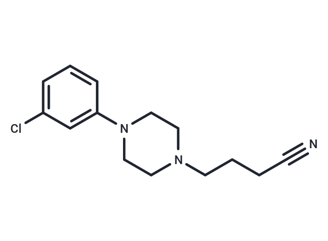1-Piperazinebutanenitrile, 4-(3-chlorophenyl)-
