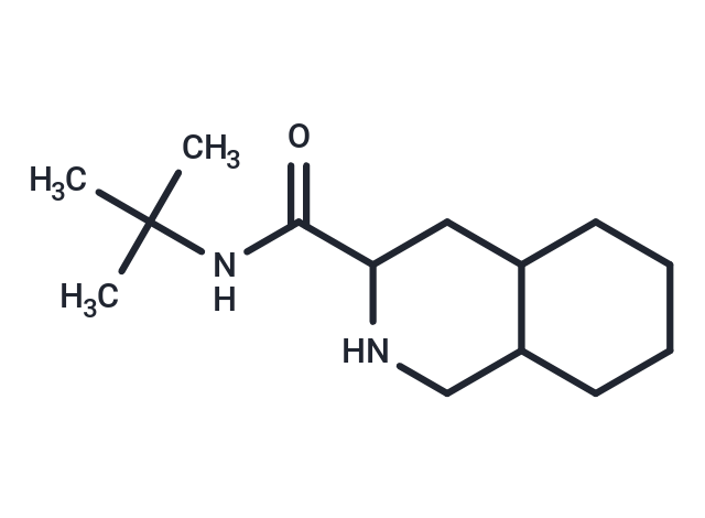 N-(tert-butyl)decahydroisoquinoline-3-carboxamide