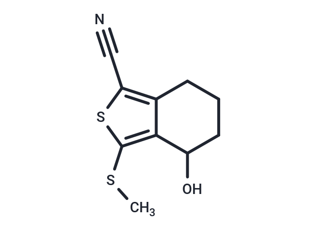 4-Hydroxy-3-(methylthio)-4,5,6,7-tetrahydrobenzo[c]thiophene-1-carbonitrile