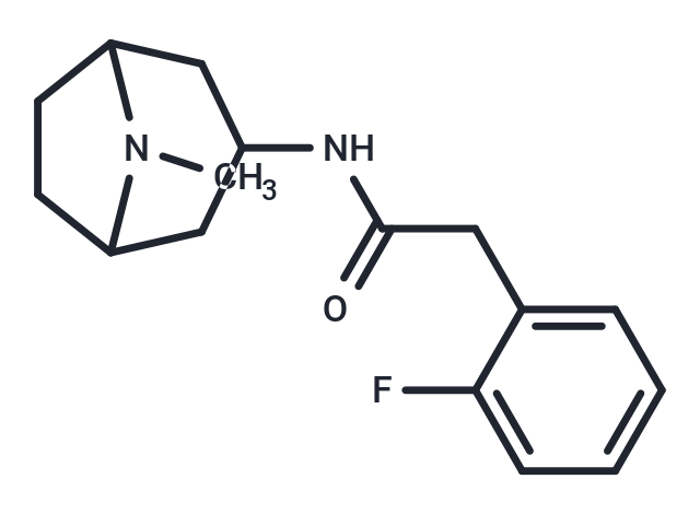 Benzeneacetamide, 2-fluoro-n-(8-methyl-8-azabicyclo[3.2.1]oct-3-yl)-