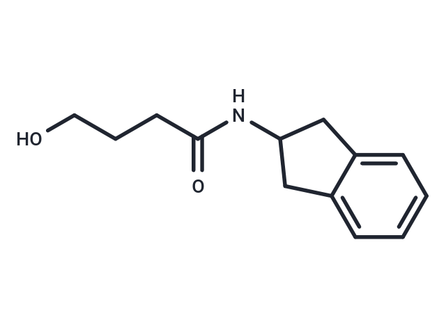 Butanamide, n-(2,3-dihydro-1H-inden-2-yl)-4-hydroxy-