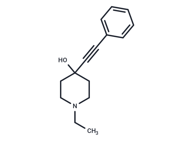 1-Ethyl-4-(2-phenylethynyl)piperidin-4-ol