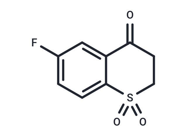 6-Fluoro-2,3-dihydro-4H-thiochromen-4-one 1,1-dioxide