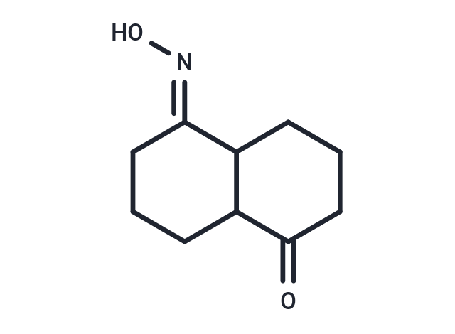 1,5-Naphthalenedione, octahydro-, monooxime, trans- (8ci)