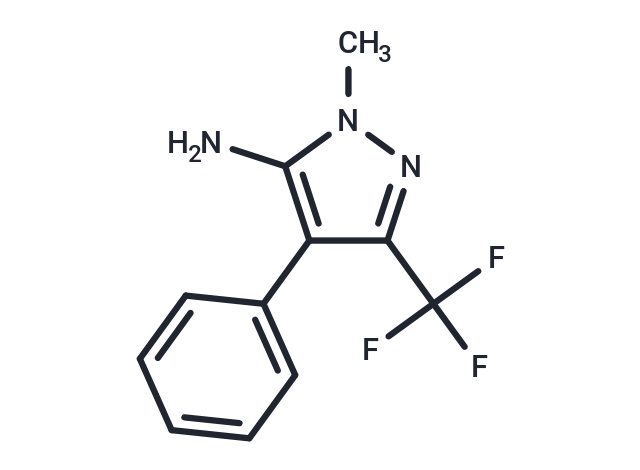 1-Methyl-4-phenyl-3-(trifluoromethyl)-1H-pyrazol-5-amine