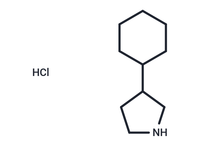 3-cyclohexylpyrrolidine hcl