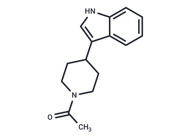 1-[4-(1H-indol-3-yl)piperidino]ethan-1-one