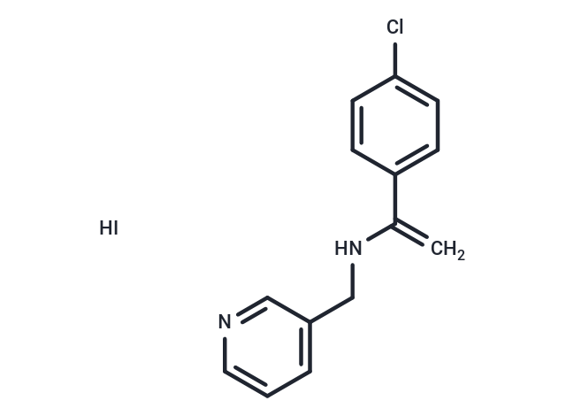 3-Pyridinemethanamine, n-[1-(4-chlorophenyl)ethenyl]-, hydriodide (1:1)