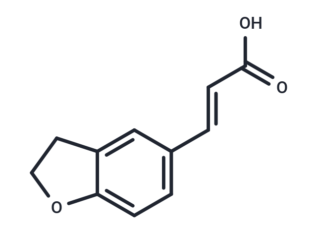 (2E)-3-(2,3-dihydrobenzofuran-5-yl)propenoic acid