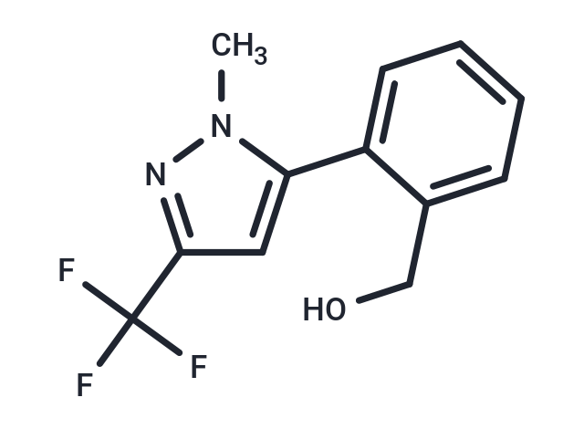 2-[1-Methyl-3-(trifluoromethyl)-1H-pyrazol-5-yl]benzyl alcohol