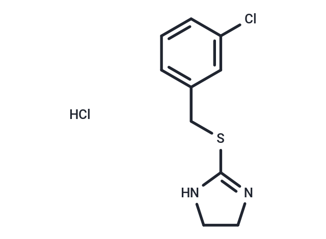 2-[(3-Chlorobenzyl)thio]-4,5-dihydro-1H-imidazole hydrochloride