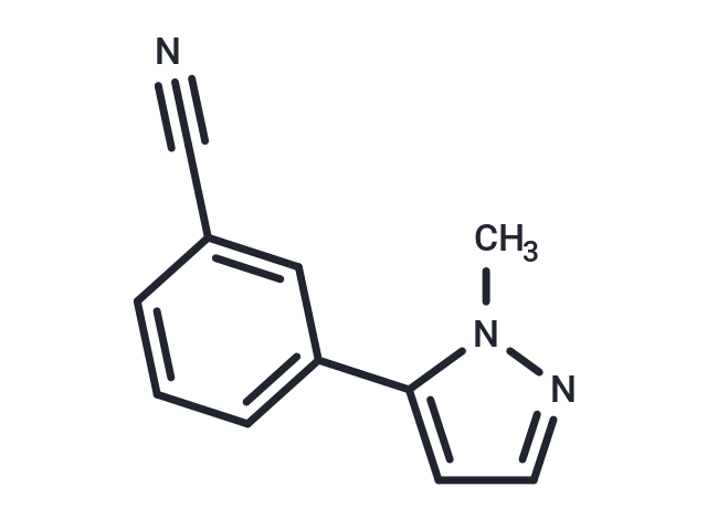 3-(1-Methyl-1H-pyrazol-5-yl)benzonitrile