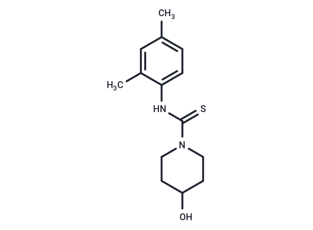N1-(2,4-dimethylphenyl)-4-hydroxy-1-piperidinecarbothioamide