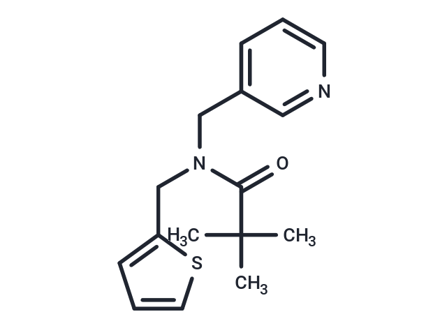 2,2-Dimethyl-n-(pyridin-3-ylmethyl)-n-(2-thienylmethyl)propanamide