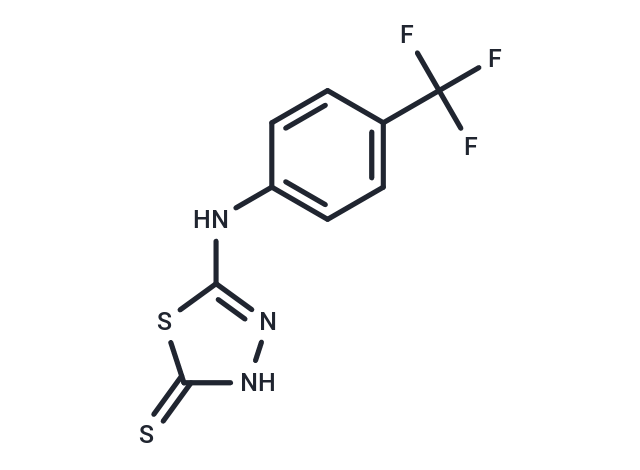 1,3,4-Thiadiazole-2(3H)-thione, 5-[[4-(trifluoromethyl)phenyl]amino]-
