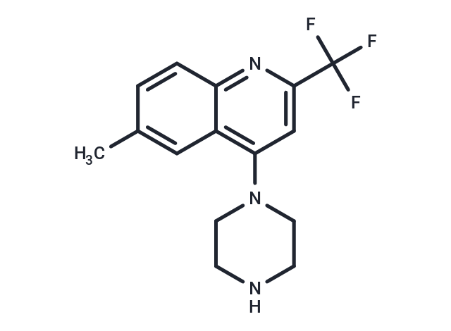 6-Methyl-4-piperazino-2-(trifluoromethyl)quinoline