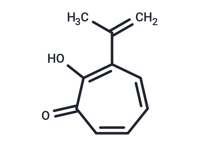 2,4,6-Cycloheptatrien-1-one,2-hydroxy-3-(1-methylethenyl)-
