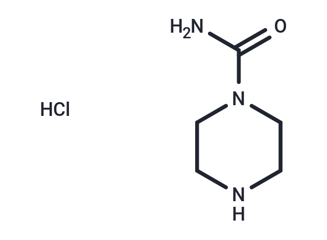 Piperazine-1-carboxylic acid amide HCl