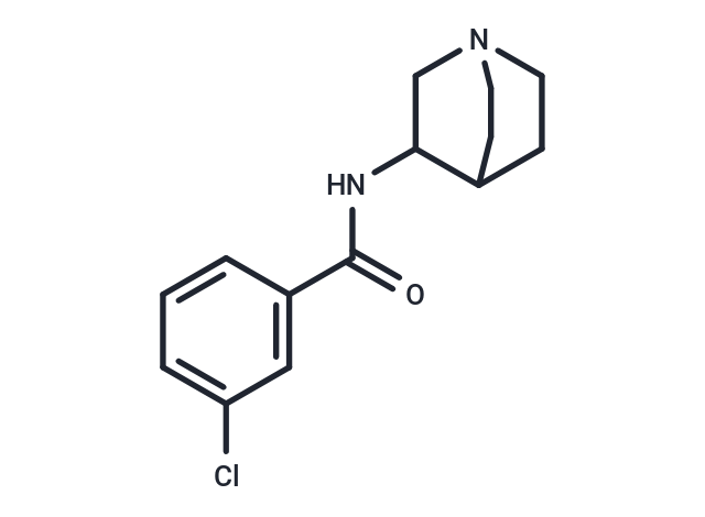 3-Chloro-n-(3-quinuclidinyl)benzamide