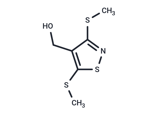 4-Isothiazolemethanol, 3,5-bis(methylthio)-
