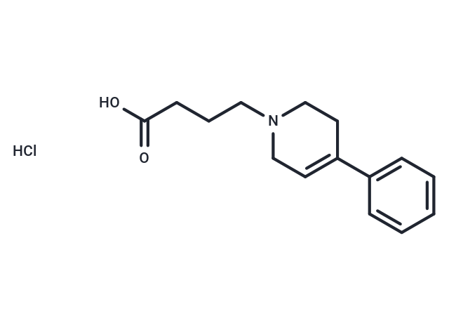 4-[4-Phenyl-3,6-dihydro-1(2H)-pyridinyl]butanoic acid hydrochloride