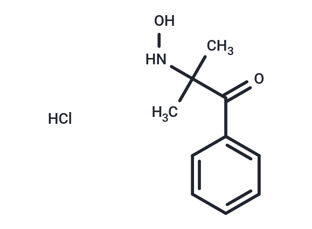 2-(Hydroxyamino)-2-methyl-1-phenylpropan-1-one hydrochloride