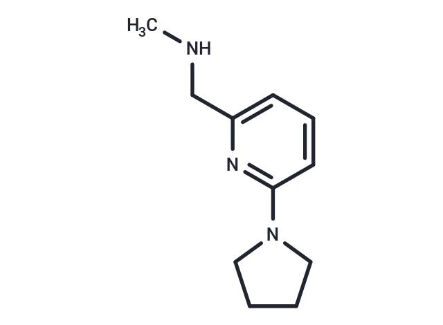 N-methyl-n-[(6-pyrrolidin-1-ylpyridin-2-yl)methyl]amine