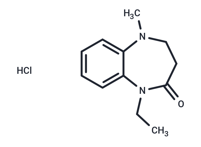 1-Ethyl-5-methyl-2,3,4,5-tetrahydro-1H-1,5-benzodiazepin-2-one hydrochloride