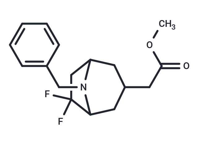 Methyl 2-exo-(8-benzyl-6,6-difluoro-8-azabicyclo[3.2.1]octan-3-yl)acetate