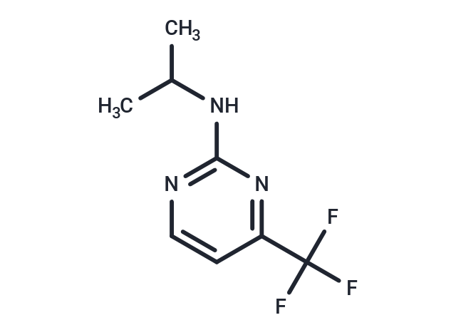 2-Pyrimidinamine, n-(1-methylethyl)-4-(trifluoromethyl)-