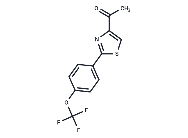 1-[2-[4-(Trifluoromethoxy)phenyl]-1,3-thiazol-4-yl]ethan-1-one