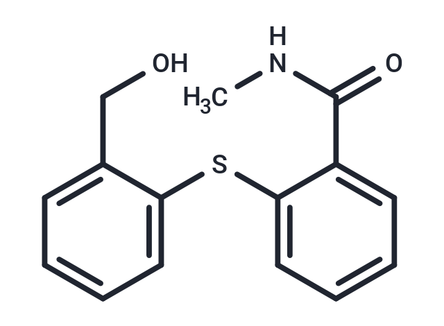 N1-methyl-2-{[2-(hydroxymethyl)phenyl]thio}benzamide