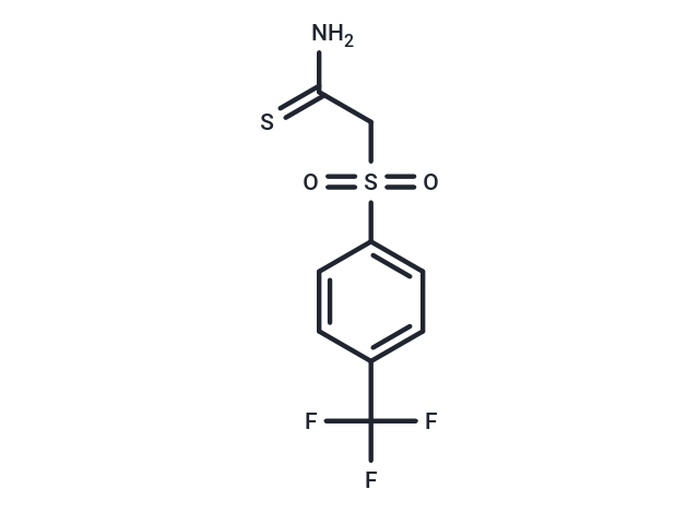 2-[[4-(Trifluoromethyl)phenyl]sulphonyl]ethanethioamide