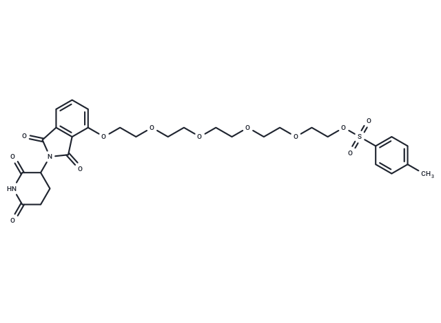 Thalidomide-O-PEG5-tosyl