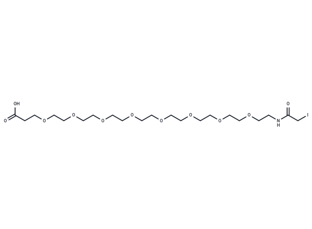 Iodoacetamido-PEG8-acid