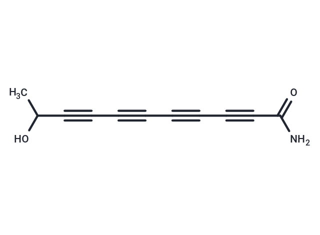 10-Hydroxyundeca-2,4,6,8-tetraynamide