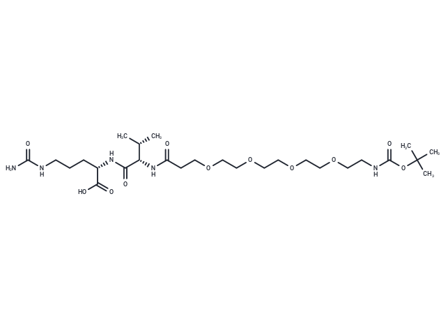t-Boc-N-amido-PEG4-Val-Cit