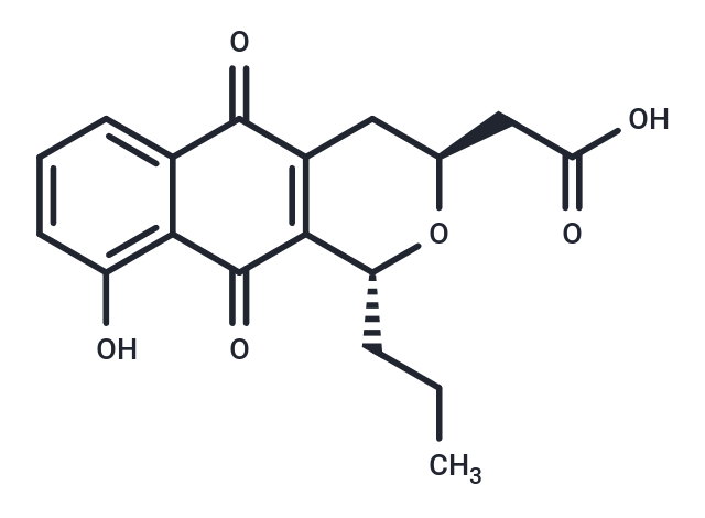 Deoxyfrenolicin
